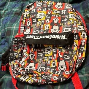 Walt Disney World Mickey Mouse backpack